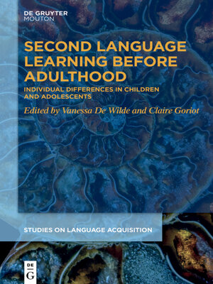 cover image of Second Language Learning Before Adulthood